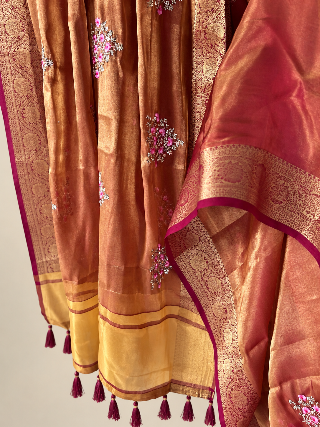 Soft Tissue Organza Saree