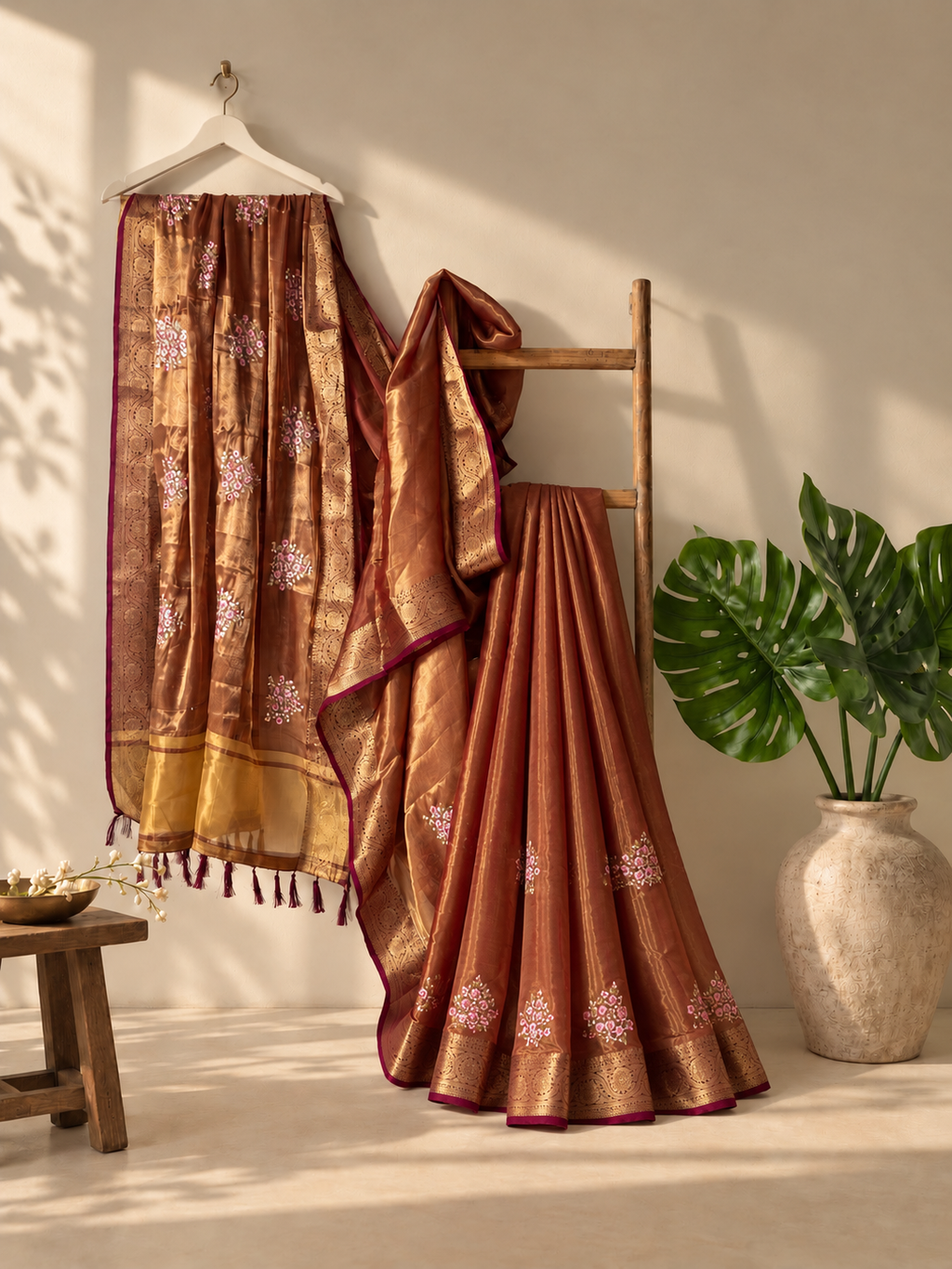 Soft Tissue Organza Saree