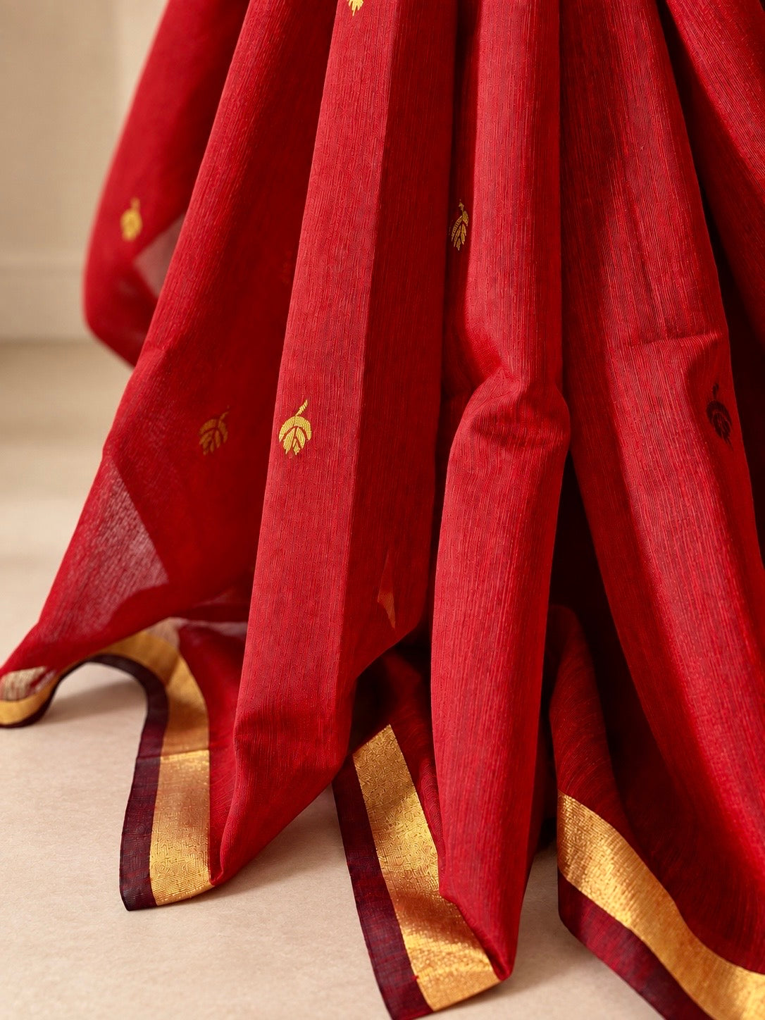 Handloom Linen Jute Saree